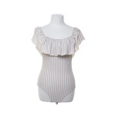 Badpak (Beige) van Newbie by KappAhl Elastaan, Gerecycled polyester