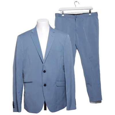 Kostym (Blå) från Lindbergh White Elastan, Polyester