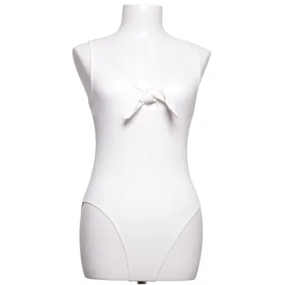 Body (Blanc) de Easy Wear Élasthane, Viscose