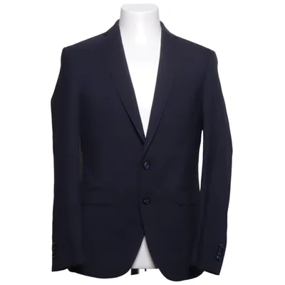 Kavaj (Blå) från Barutti Polyester, Viskos, Ull