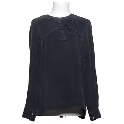 Blouse (Gray) from Gat Rimon Silk
