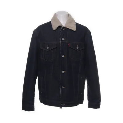 Fodrad jeansjacka (Blå, Beige) från Levi Strauss & Co Akryl, Bomull, Polyamid, Polyester