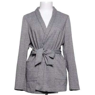 Kavaj (Grå, Svart, Vit) från Kiomi Elastan, Polyester, Viskos