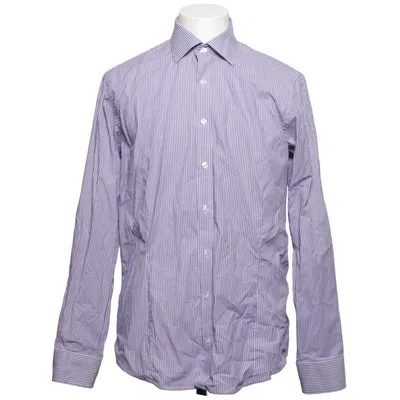 Hemd (Blau, Weiß) von Dressmann Premium Collection Baumwolle, Elasthan
