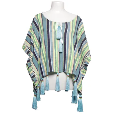 Haut (Bleu, Vert, Multicolore) de Miss June Viscose