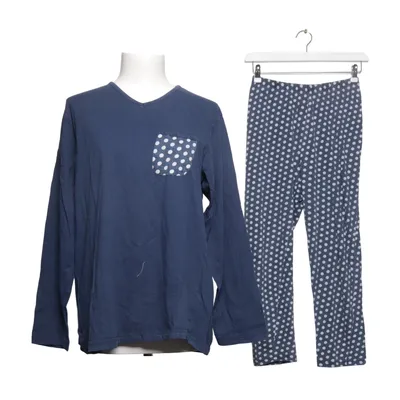 Pyjama (Blauw, Wit) van Relax Katoen