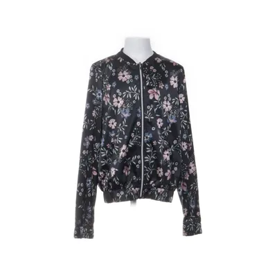 Cardigan (Zwart, Meerkleurig) van Ü by KappAhl Elastaan, Polyester
