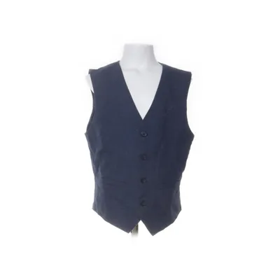 Kostuumgilet (Blauw) van H&M Katoen, Polyester, Linnen