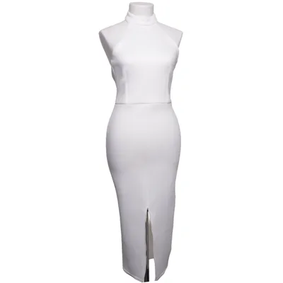 Dress (White) from True Violet Elastane, Polyester