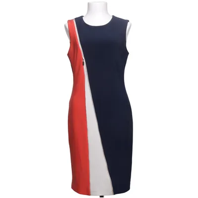 Jurk (Blauw, Rood, Wit) van Frank Lyman Elastaan, Polyester