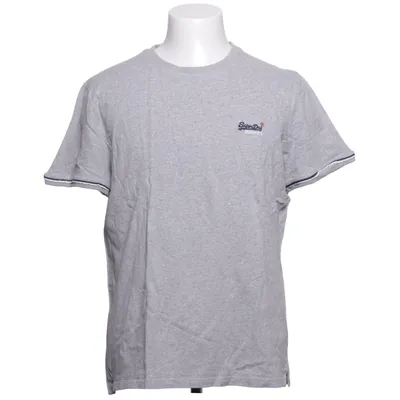 T-shirt (Grijs) van Superdry Vintage Katoen, Polyester