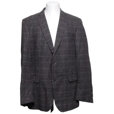 Blazer (Gris) de Carl Gross Acétate, Polyamide, Soie, Laine