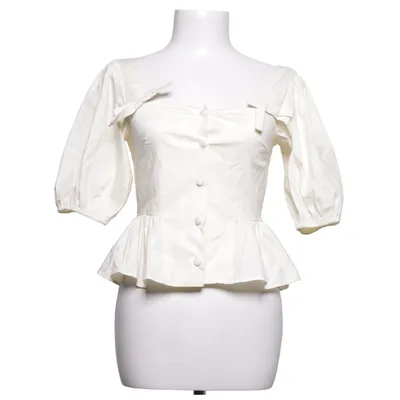 Crop top (Wit) van Peppermayo Katoen, Elastaan, Polyamide, Polyester
