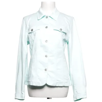 Veste en jean (Vert) de Antonelle Coton, Élasthane, Polyester