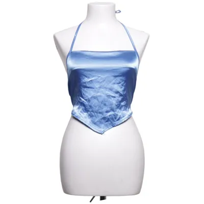 Halter neck top (Blue) from Another Reason
