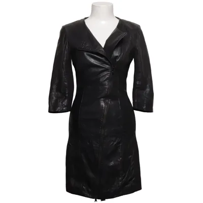 Leren jurk (Dress010) van Goosecraft Leer, Polyester