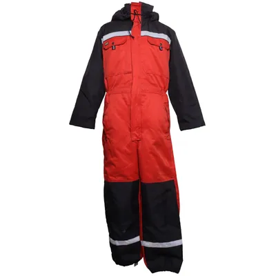 Overall (Röd, Svart, Grå) från Blåkläder Bomull, Polyamid, Polyester, Polyuretan