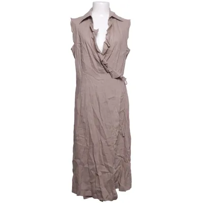 Wrap dress (Beige) from Brave@ Linen