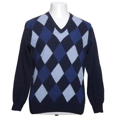 Pullover (Blå, Grå) fra Wolsey Polyamid, Uld