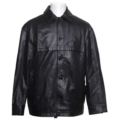 Veste en cuir (Noir) de Topman Cuir, Polyester