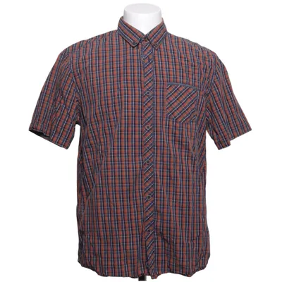 Short sleeve shirt (Blue, Orange, White) from Tom Tailor Cotton