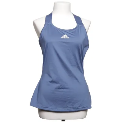 Débardeur de sport (Bleu) de Adidas Élasthane, Polyester recyclé