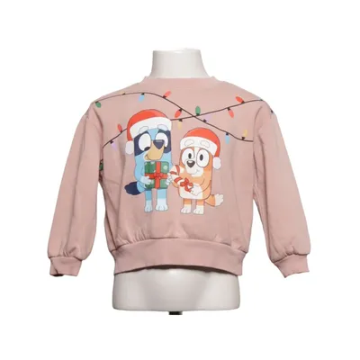 Sweatshirt (Pink, Flerfarvet) fra H&M x Disney Bomuld, Polyester