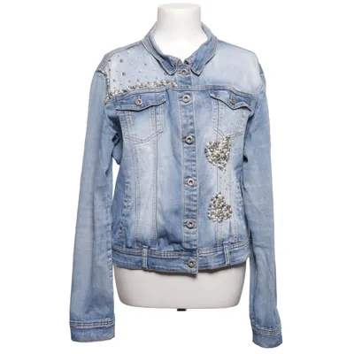 Denimjakke (Blå) fra Zac & Zoe Bomuld, Elastan, Polyester