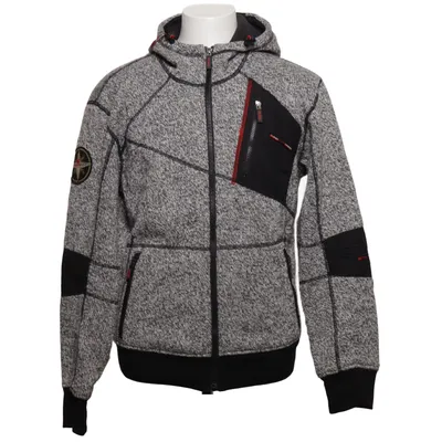Hoodie (Gray, Black) from Lindstrands Polyester, Polyurethane, Wool