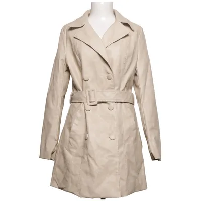 Trenchcoat (Beige) från Colynn Bomull, Polyester, Polyuretan, Viskos