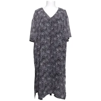 Dress (Black, White) from Ellos Elastane, Polyester