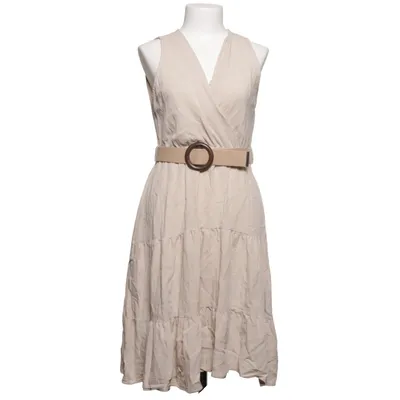 Wrap dress (Beige) from Fullah Sugah Viscose
