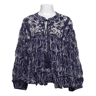 Blus (Blå, Flerfärgad) från Mirasol Bomull, Metallfiber, Polyester, Viskos
