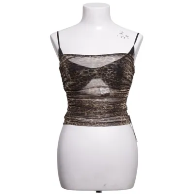 Topp (Brun, Svart) från White Fox Elastan, Polyester