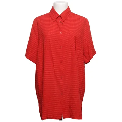 Chemise à manches courtes (Rouge) de Kingfield Polyester, Viscose