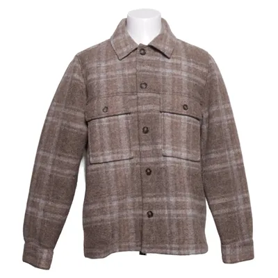 Överskjorta (Beige) från NN07 Polyester, Ull