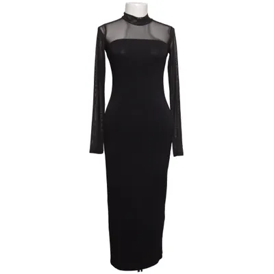Jurk met col (Zwart) van H&M Polyester, Elastaan