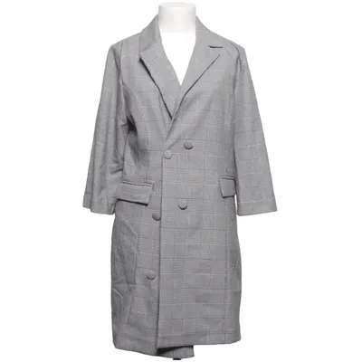 Manteau (Gris, Noir) de Koton Élasthane, Polyester, Viscose