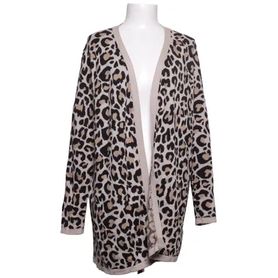 Cardigan (Beige, Noir) de Zwillingsherz Acrylique, Coton