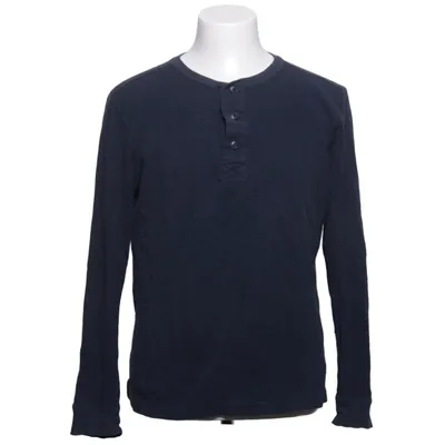 Henley T-shirt (Blå) fra East West Bomuld