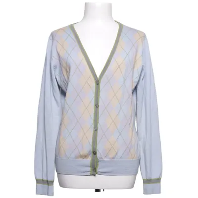 Cardigan (Blauw, Beige, Groen) van SAND Merinowol