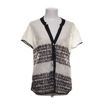 Topp (Vit, Svart) från Pause Café Bomull, Polyamid, Viskos