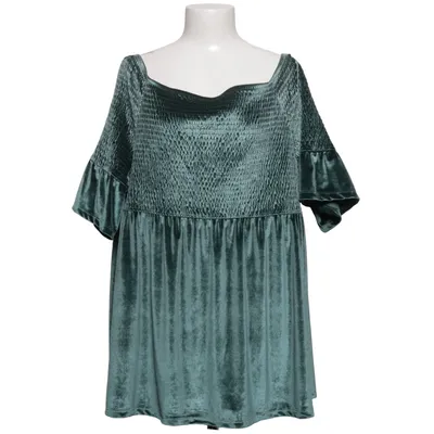 Haut (Vert) de Simply Be Élasthane, Polyester