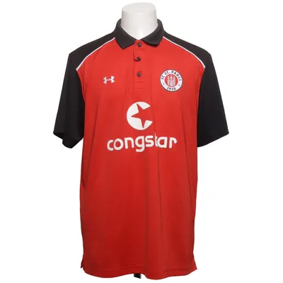 Fußball Trikot (Rot, Schwarz) von Under Armour Elasthan, Polyester