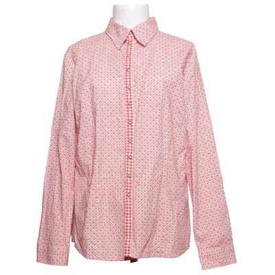 Shirt (Red, White) from Os Trachten Cotton