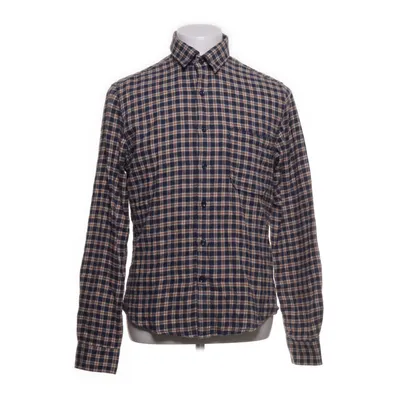 Flannel shirt (Blue, Beige) from Dressmann Cotton