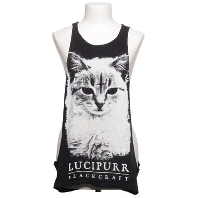 Tank Top (Lucipurr) from Black Craft Cotton
