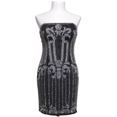 Robe de cocktail (Noir, Argent) de Starlet Polyester