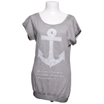 T-shirt (Grijs) van Kj Brand Katoen