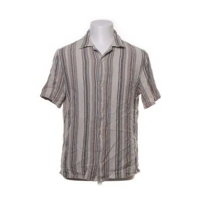 Kortärmad skjorta (Beige, Grå, Brun, Vit) från Bläck Linne, Viskos